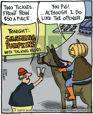 The Argyle Sweater on Friday October 26, 2018 Comic Strip