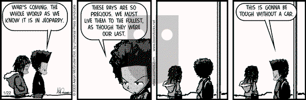 The Boondocks on Wednesday August 25, 2010 Comic Strip