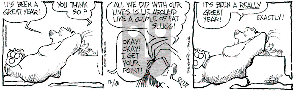 The Grizzwells on Friday December 28, 2001 Comic Strip