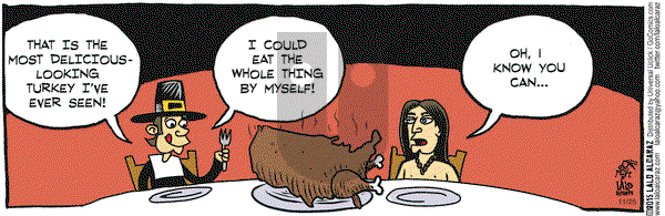 La Cucaracha on Wednesday November 25, 2015 Comic Strip
