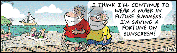 Frank and Ernest on Wednesday July 8, 2020 Comic Strip