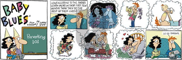 Baby Blues on Sunday November 25, 1990 Comic Strip