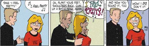 Luann on Wednesday March 24, 2010 Comic Strip