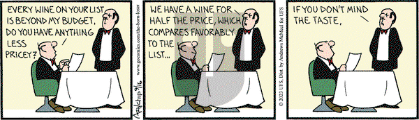 The Born Loser on Saturday September 16, 2023 Comic Strip