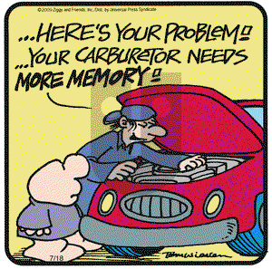 Ziggy on Saturday July 18, 2009 Comic Strip
