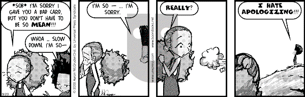 The Boondocks on Thursday April 23, 2009 Comic Strip