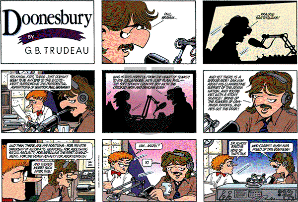 Doonesbury on Sunday December 18, 1994 Comic Strip