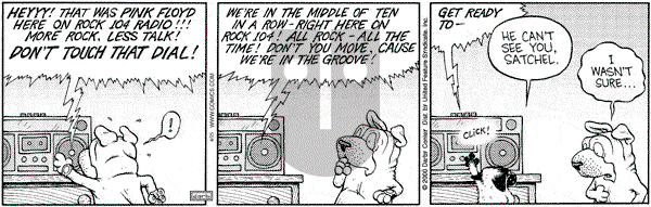 Get Fuzzy on Tuesday April 25, 2000 Comic Strip