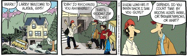 The Buckets on Tuesday August 18, 2015 Comic Strip