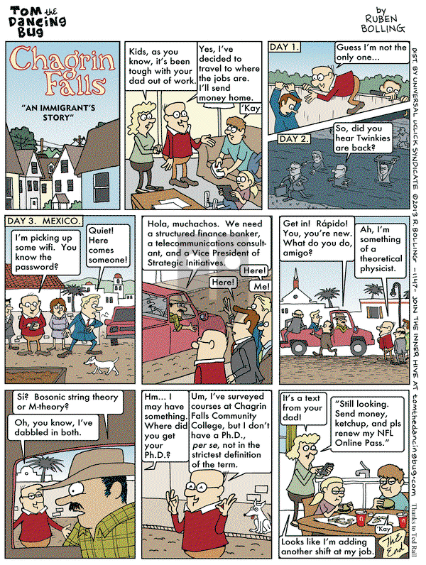 Tom the Dancing Bug on Friday July 19, 2013 Comic Strip