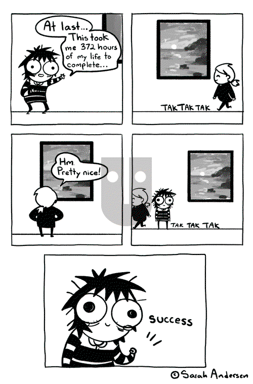 Sarah's Scribbles on Saturday February 3, 2018 Comic Strip
