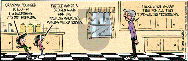 Grand Avenue on Tuesday November 9, 2010 Comic Strip