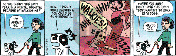 Pooch Cafe on Saturday July 29, 2017 Comic Strip
