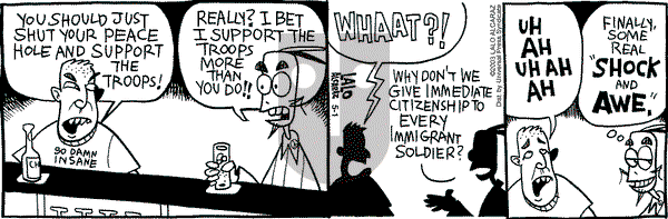 La Cucaracha on Thursday May 1, 2003 Comic Strip