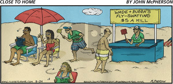 Close to Home on Sunday September 24, 2023 Comic Strip