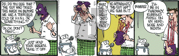 Monty on Thursday October 30, 2014 Comic Strip