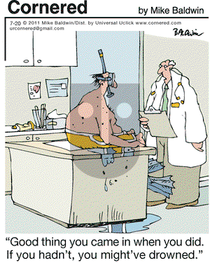 Cornered on Wednesday July 20, 2011 Comic Strip