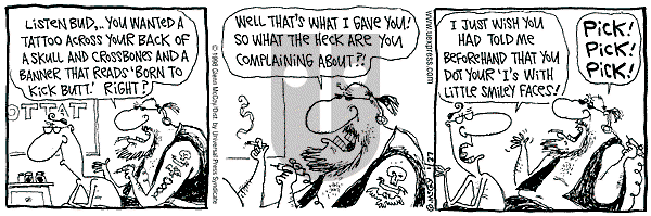 The Duplex on Tuesday January 27, 1998 Comic Strip