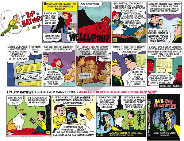 Rip Haywire - Sunday June 5, 2016 Comic Strip