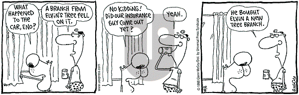 The Duplex on Monday October 5, 1998 Comic Strip