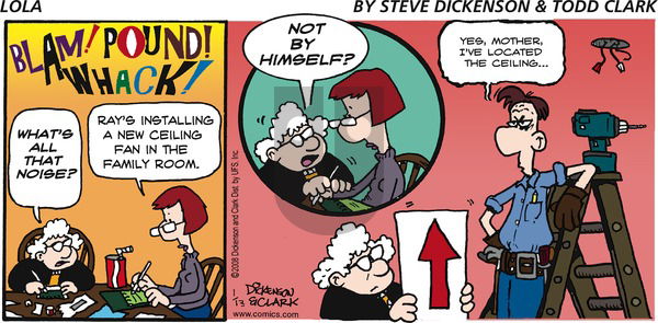 Lola on Sunday January 13, 2008 Comic Strip