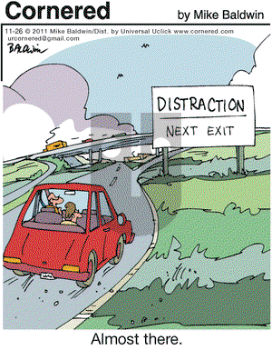 Cornered on Saturday November 26, 2011 Comic Strip