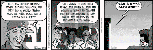The Boondocks on Monday April 23, 2012 Comic Strip