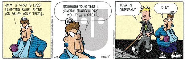 Frazz on Thursday April 12, 2007 Comic Strip