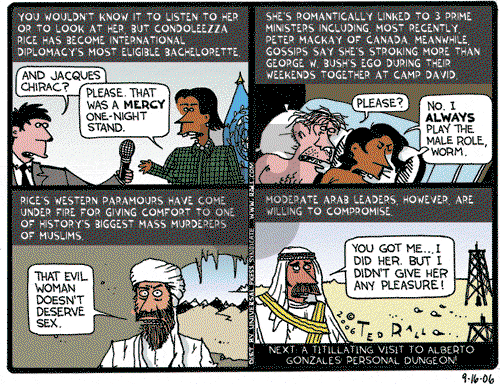 Ted Rall on Saturday September 16, 2006 Comic Strip