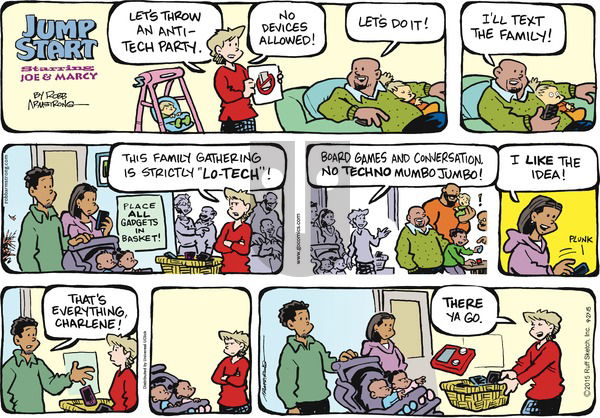JumpStart on Sunday September 27, 2015 Comic Strip