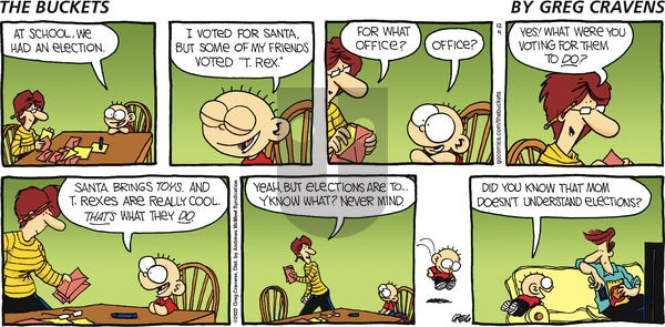 The Buckets - Sunday December 4, 2022 Comic Strip