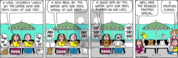 Cathy Classics - Thursday August 21, 2003 Comic Strip