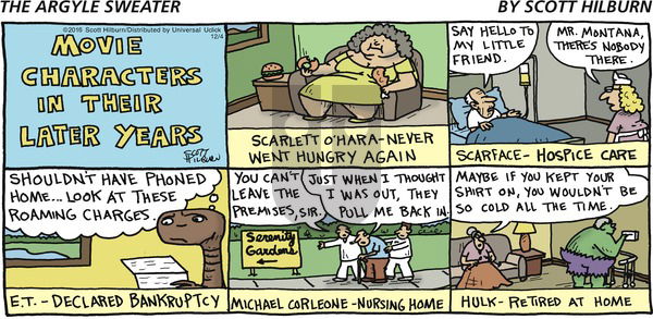 The Argyle Sweater on Sunday December 4, 2016 Comic Strip