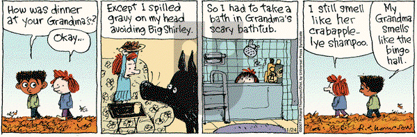 Cul de Sac on Saturday November 24, 2007 Comic Strip