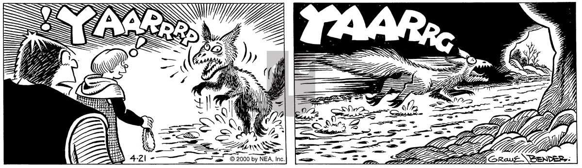 Alley Oop - Friday April 21, 2000 Comic Strip