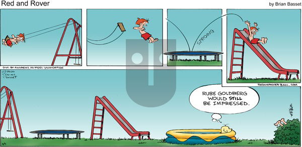 Red and Rover on Sunday August 9, 2020 Comic Strip