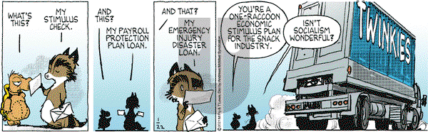 Over the Hedge - Friday January 22, 2021 Comic Strip