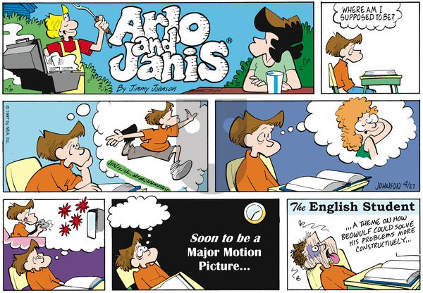 Arlo and Janis on Sunday April 27, 1997 Comic Strip
