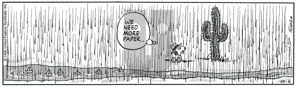 Peanuts on Wednesday October 6, 1999 Comic Strip