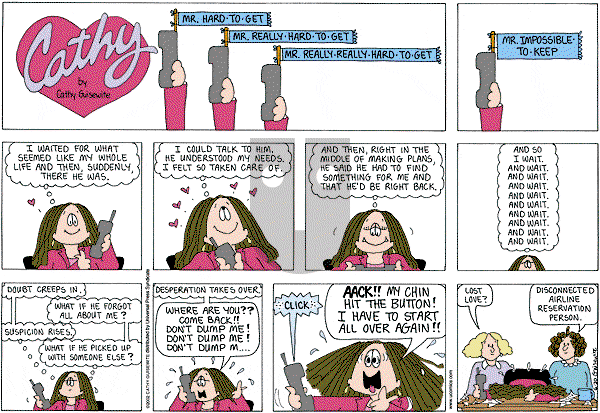 Cathy Classics - Sunday June 30, 2013 Comic Strip