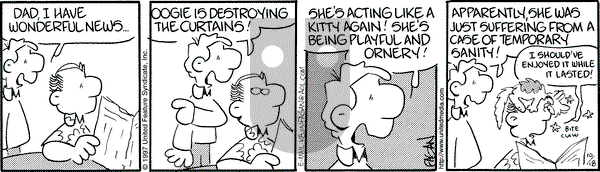 Drabble on Saturday October 18, 1997 Comic Strip