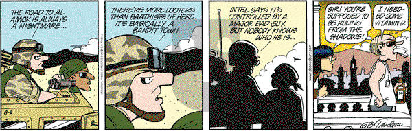 Doonesbury on Saturday August 2, 2003 Comic Strip