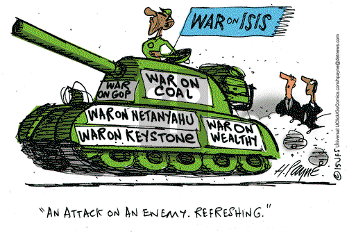 Henry Payne on Tuesday February 17, 2015 Comic Strip
