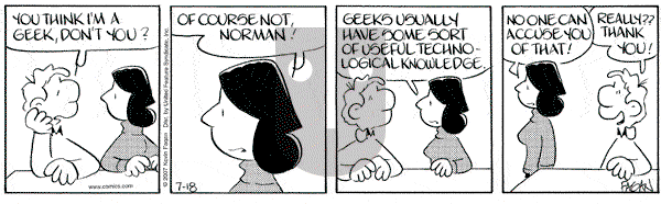 Drabble on Wednesday July 18, 2007 Comic Strip