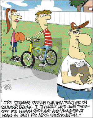 The Flying McCoys - Thursday July 7, 2022 Comic Strip