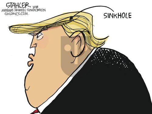 Jeff Stahler on Sunday May 27, 2018 Comic Strip