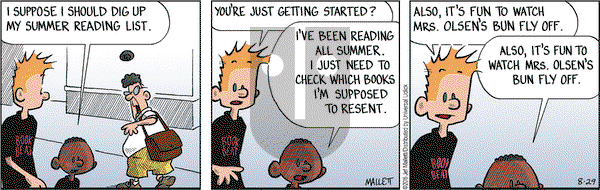 Frazz on Monday August 29, 2016 Comic Strip