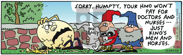 Frank and Ernest on Saturday May 10, 2003 Comic Strip