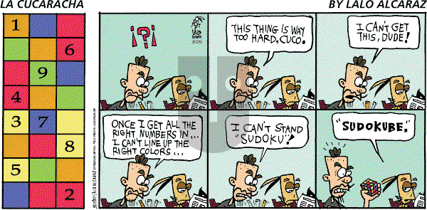 La Cucaracha on Sunday August 26, 2007 Comic Strip