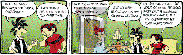 The Buckets - Monday May 2, 2016 Comic Strip